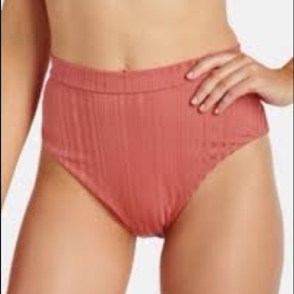 🌻Raisins Beach  High-Waist Bikini Bottom - Picture 1 of 3